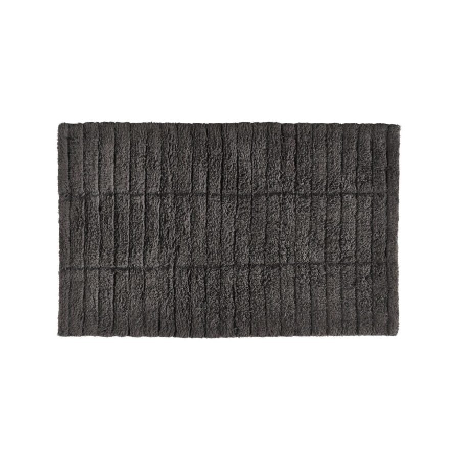 Zone Denmark Tiles Bath Mat 80 × 50 cm in Anthracite