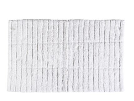 Tiles Bath Mat 80 × 50 cm – White