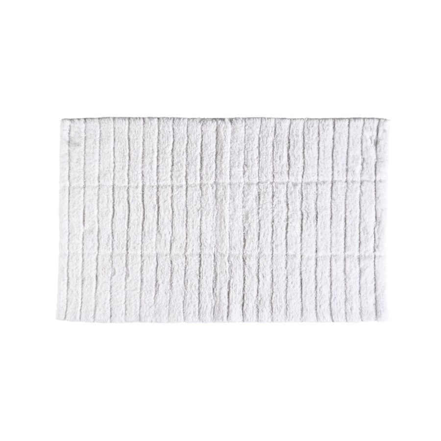 Zone Denmark Tiles Bath Mat 80 × 50 cm in White