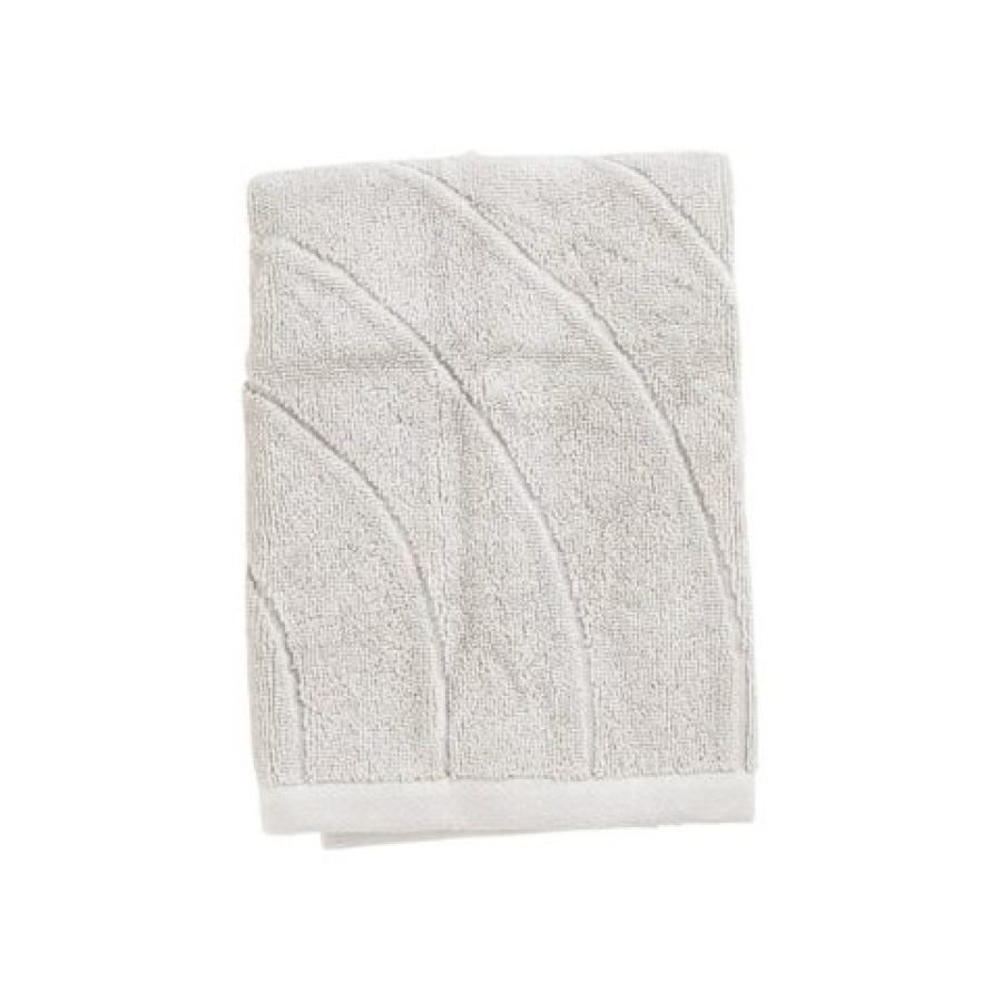 Zone Denmark Time Hand Towel 50 × 70 cm in Soft Grey