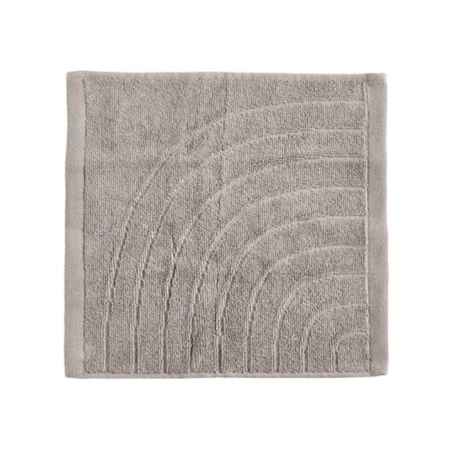 Zone Denmark Time Face Cloth 30 × 30 cm in Concrete (2)