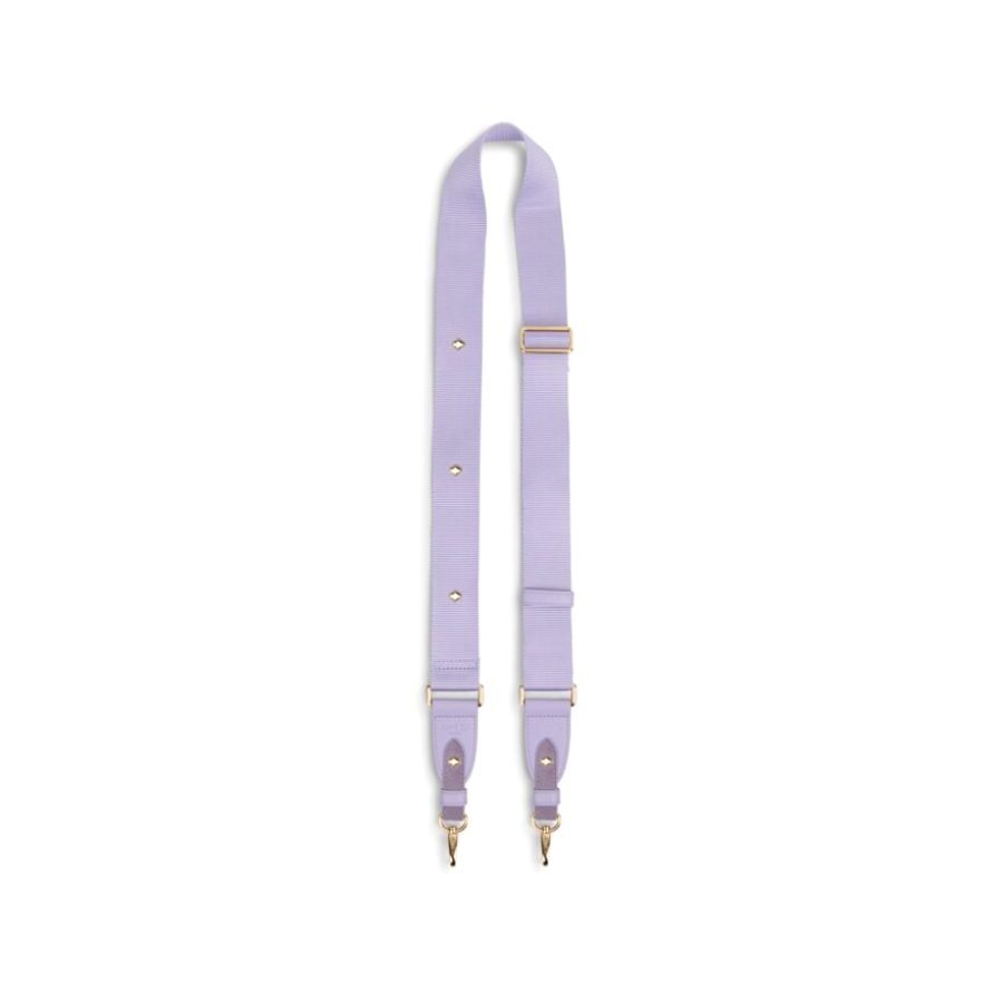 ANY DI PhoneStrap Nylon Lavender in nylon with leather & vegan leather