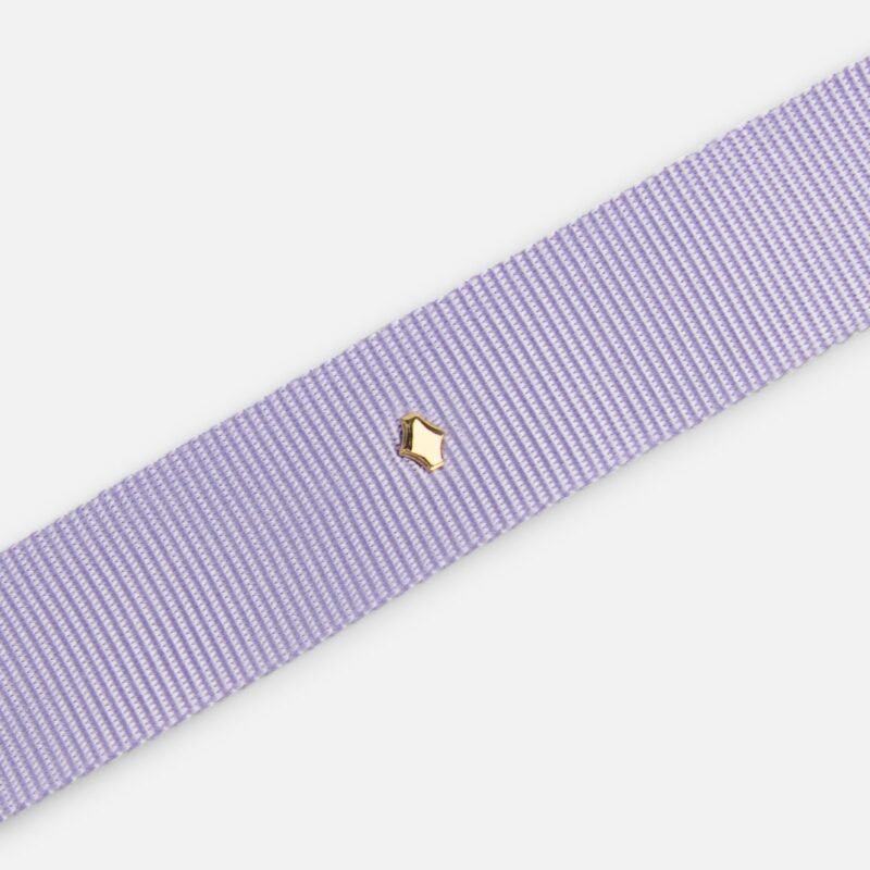 ANY DI PhoneStrap Nylon Lavender in nylon with leather & vegan leather (3)
