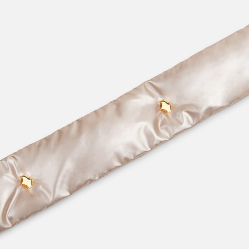 ANY DI PhoneStrap Puffer Champagne in nylon & vegan leather (2)