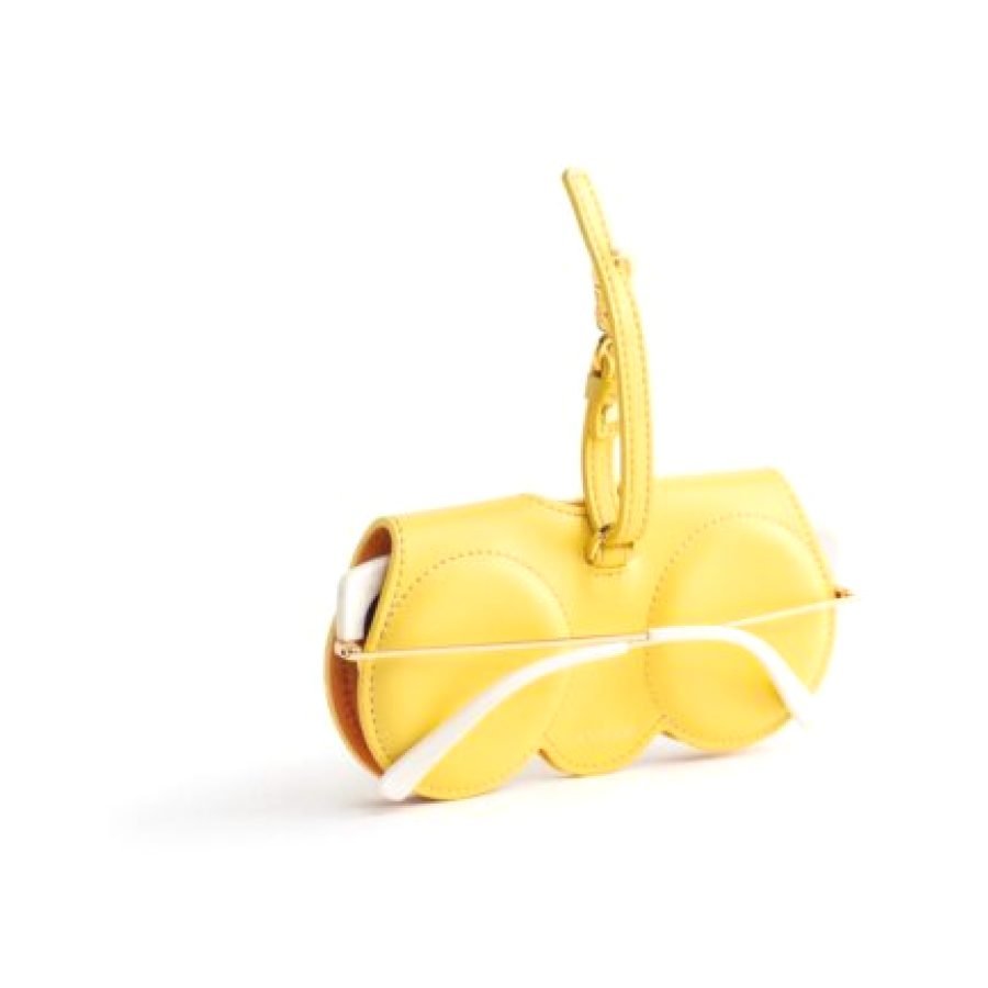 ANY DI SunCover Fresh Lemon glasses case in vegan leather (5)
