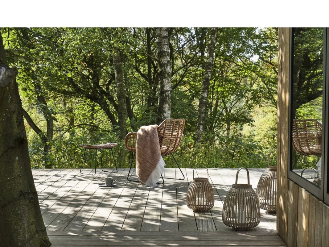 Villa Collection Amas Lantern Ø25 × 30 cm in Natural (3)