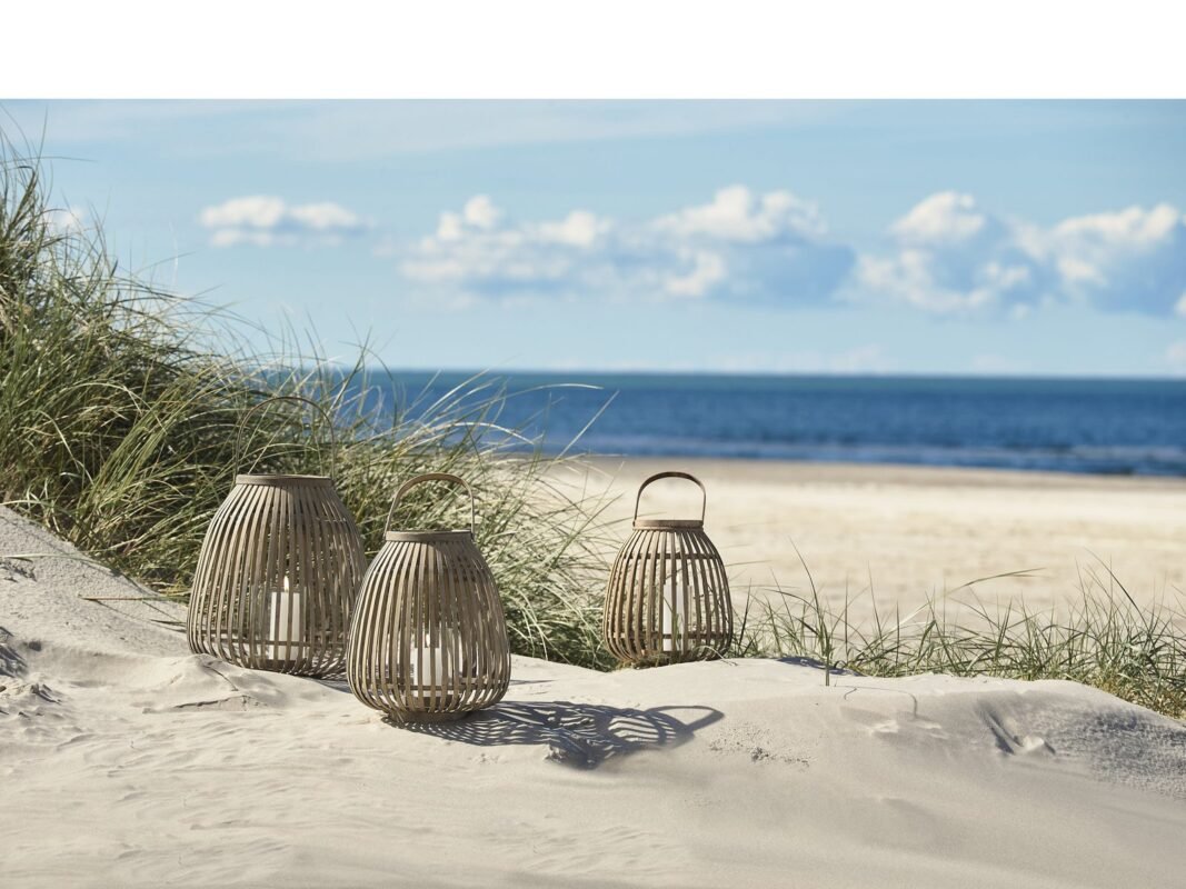 Villa Collection Amas Lantern Ø25 × 30 cm in Natural (4)
