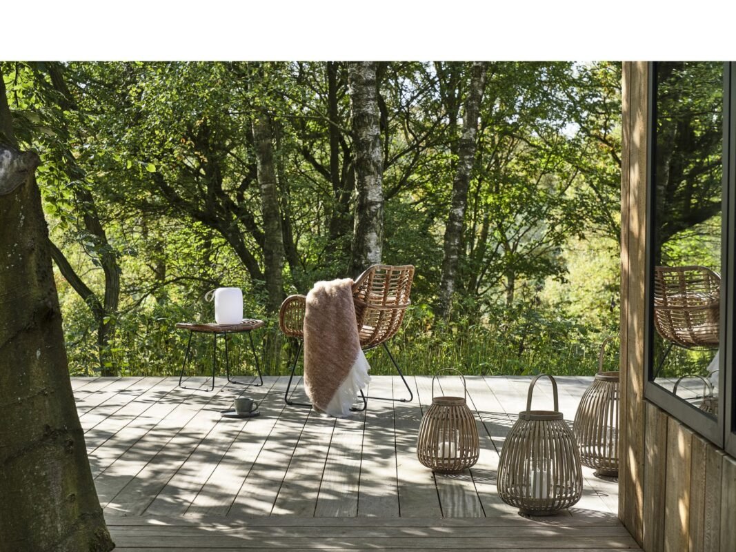 Villa Collection Amas Lantern Ø25 × 30 cm in Natural (5)