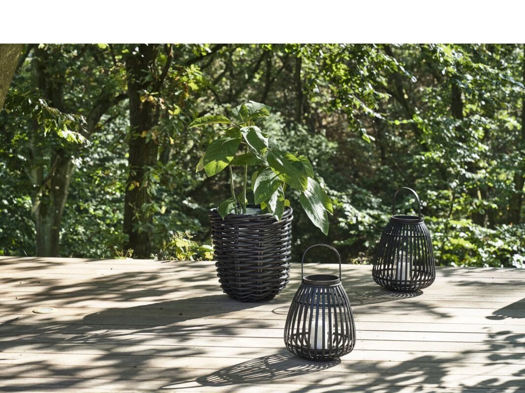 Villa Collection Asra Lantern Ø25 × 30 cm in Black (3)