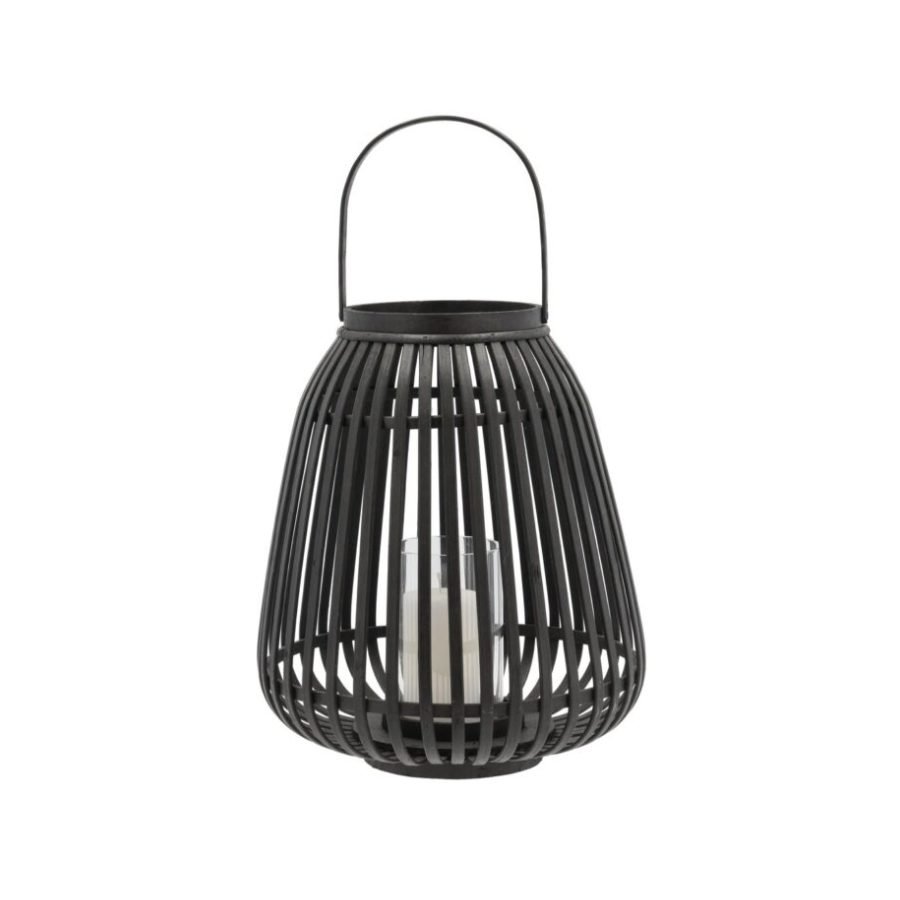 Asra Lantern Ø29 × 35 cm – Black