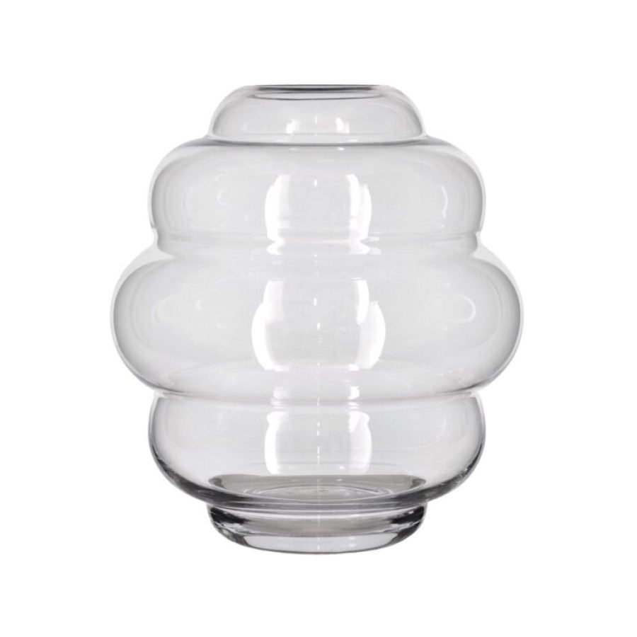 Bubble Vase 25 × 27.5 cm – Clear