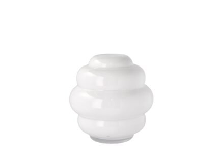 Bubble Vase 20 × 20.5 cm – White