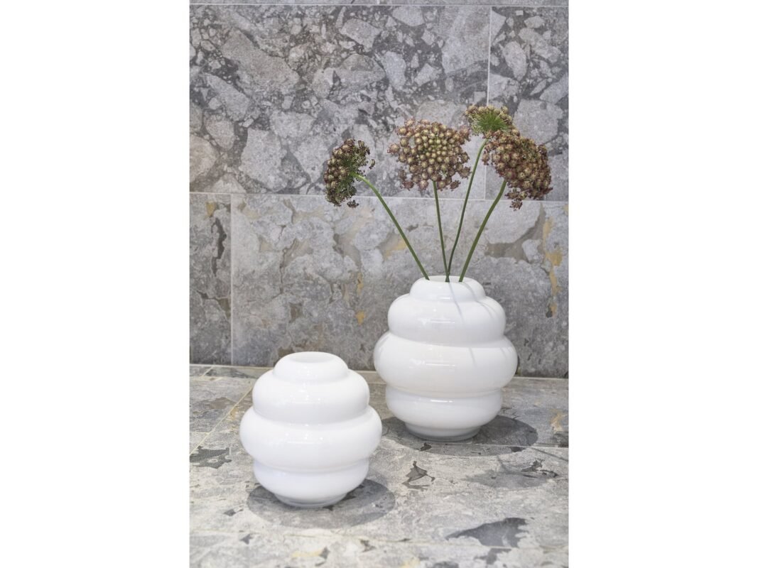 Villa Collection Bubble Vase 20 × 20.5 cm in White (2)