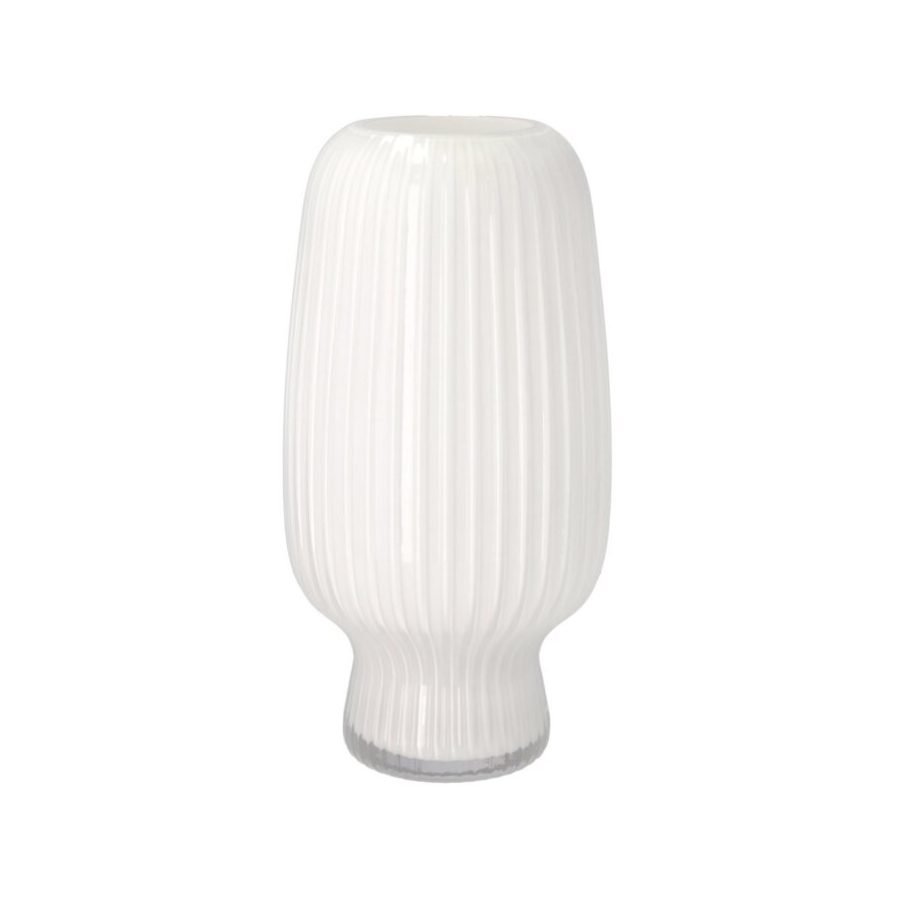 Cuneo Vase Ø16 × 31.5 cm – White