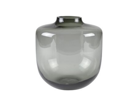 Daun Vase Ø20 × 21 cm – Grey