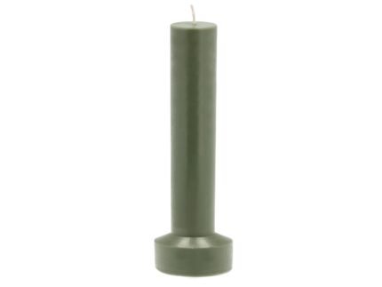 Hvils Pillar Candle Ø8 × 23 cm – Dark Green