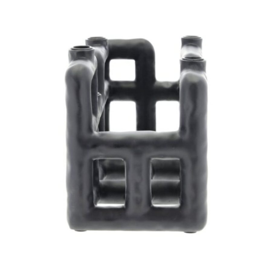 Villa Collection Lyst Candlestick 28 × 10 × 13.5 cm in Black (9)