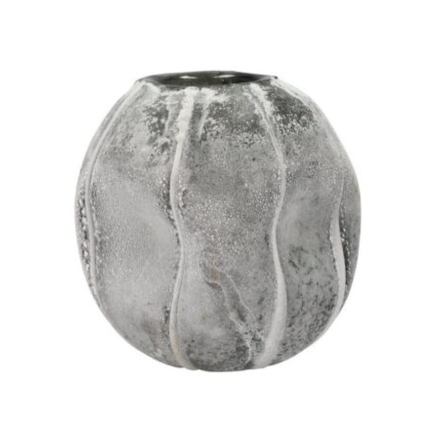 Villa Collection Sigt Vase Ø13 × 13 cm in Smoked Pearl (2)