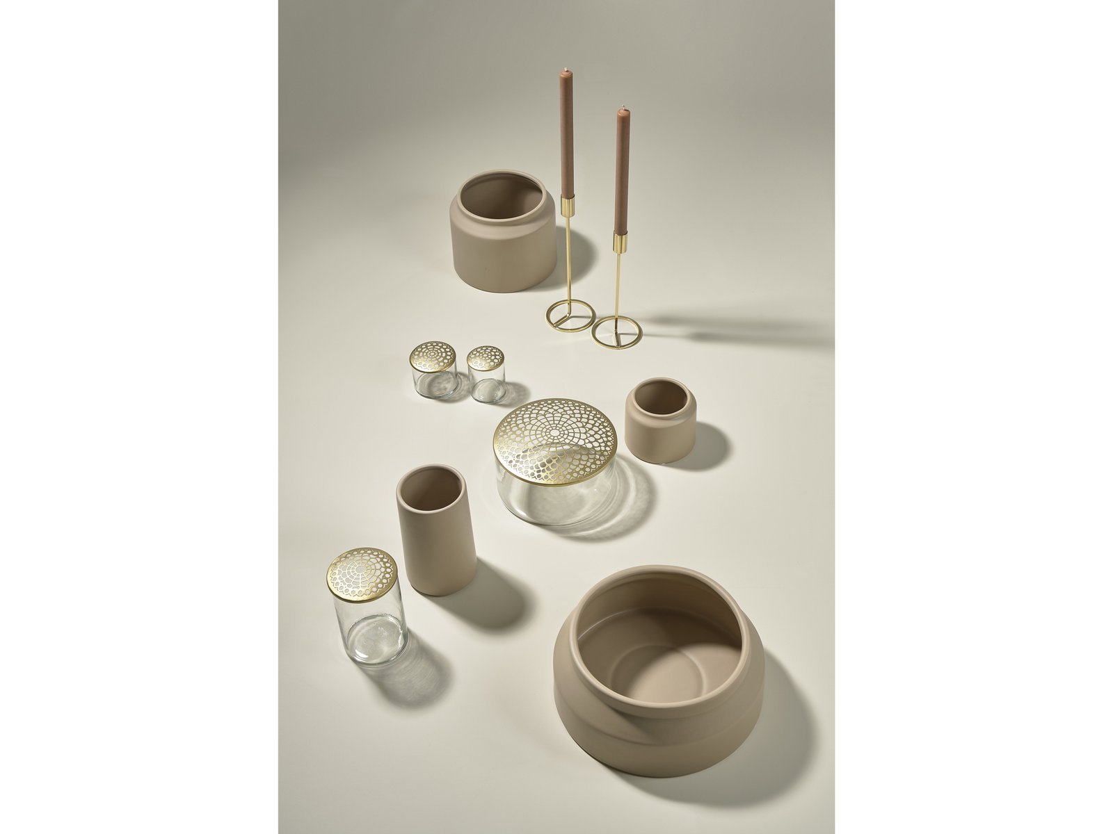 Flowerpot Strat D12.3X10Cm Sand Stoneware - Image 6