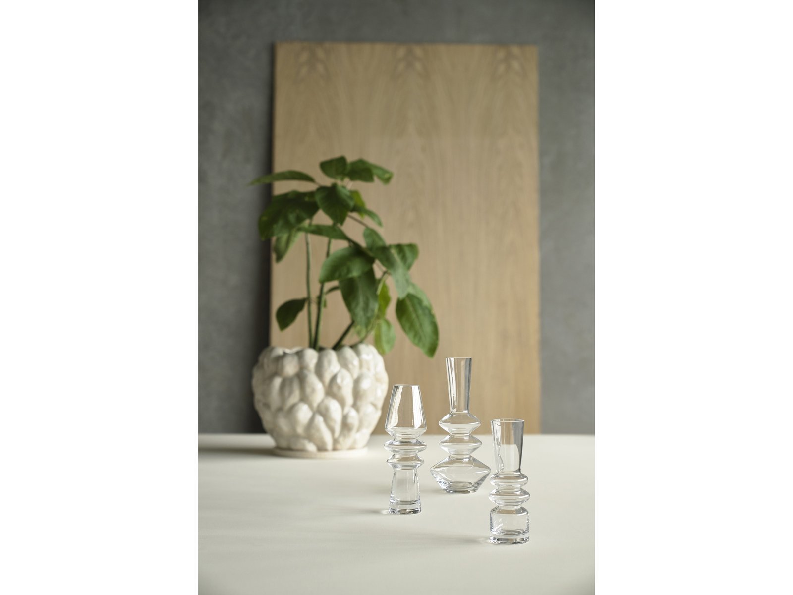 Vase Trio D7 X 20 Cm Clear Glass - Image 13