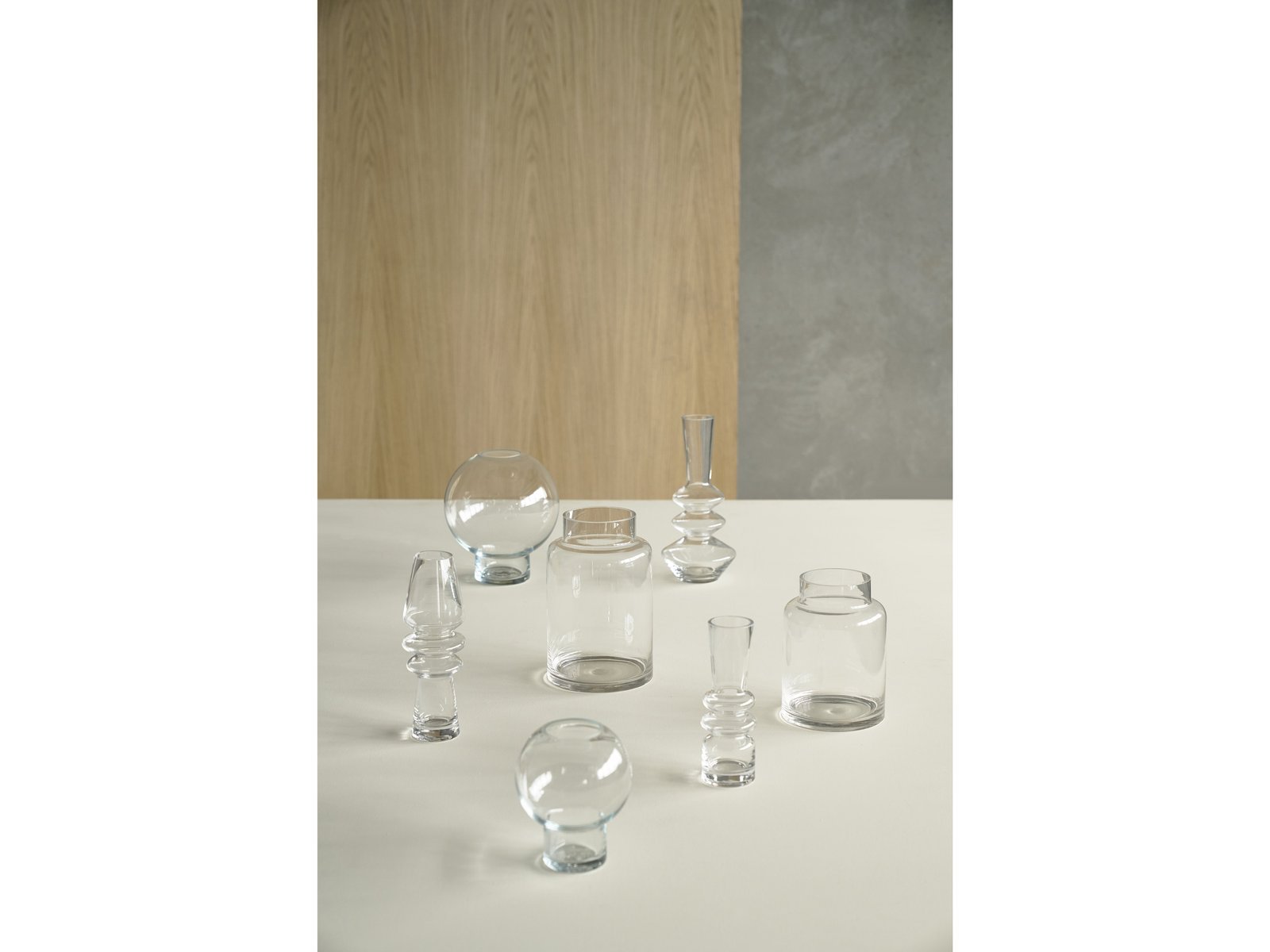 Vase Trio D7 X 20 Cm Clear Glass - Image 15