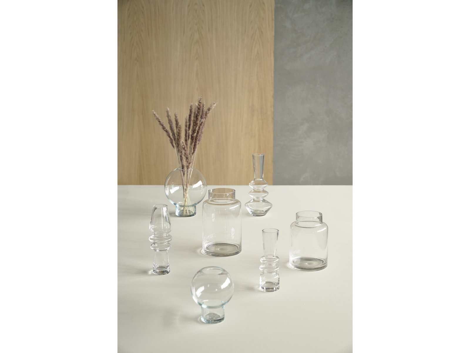 Vase Trio D7 X 20 Cm Clear Glass - Image 17
