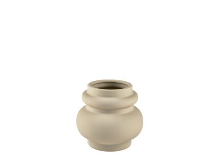 Vilde Vase 16 × 15 cm – Sand