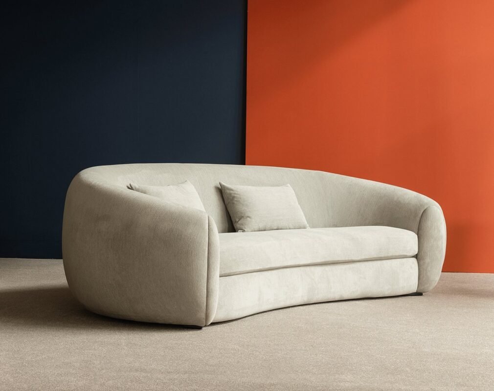 Hamilton Conte curved sofa