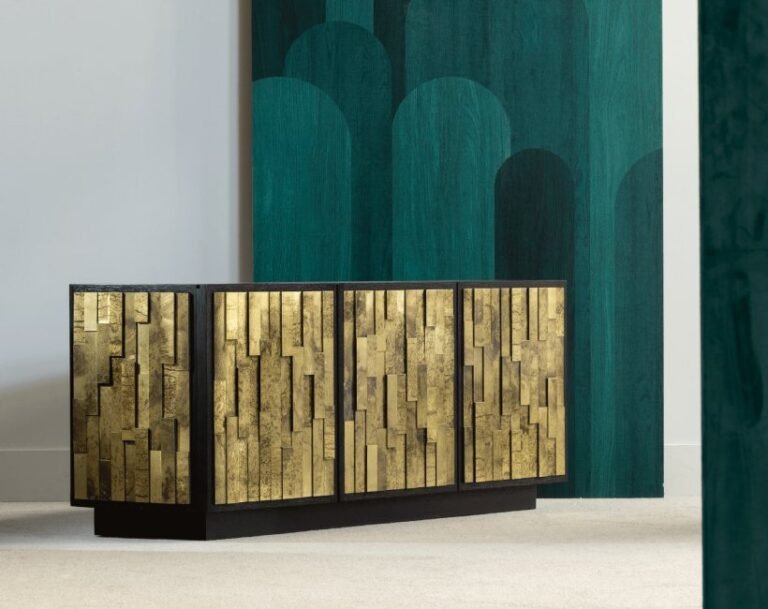 Hamilton Conte sideboard with brass front