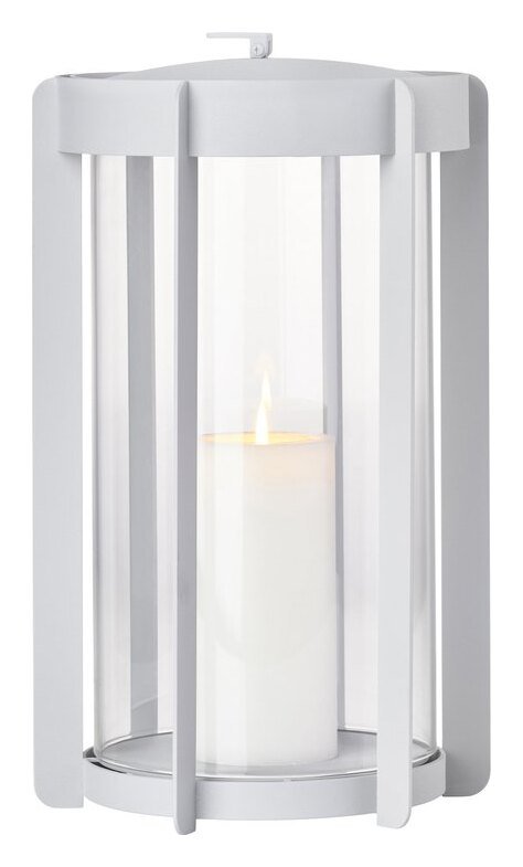 Lantern Firefly 35 cm, soft grey